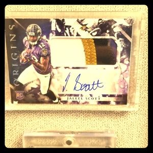Panini Origins Jaylen Scott auto Rookie card